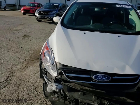2015 Ford C-Max Hybrid SE with VIN 1FADP5AU2FL123615, listed as a Copart auction lot 43501315 with 108,149 mi miles and Salvage Title. Bid and sale history available at carsss.com. Image 12.