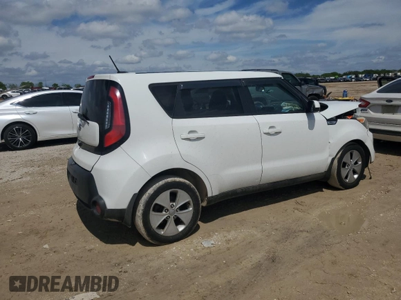 2015 Kia Soul with VIN KNDJN2A25F7224561, listed as a Copart auction lot 50998835 with 142,265 mi miles and Salvage Title. Bid and sale history available at carsss.com. Image 3.