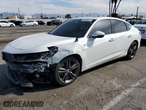 2024 Acura Integra Technology with VIN 19UDE4G76RA005175, listed as a Copart auction lot 50768825 with 14,976 mi miles and Salvage Title. Bid and sale history available at DreamBid. Image 1.