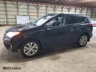 2015 Toyota RAV4 Limited with VIN 2T3DFREV9FW387273, listed as a Copart auction lot 50874535 with 129,634 mi miles and Salvage Title. Bid and sale history available at carsss.com. Image 1.