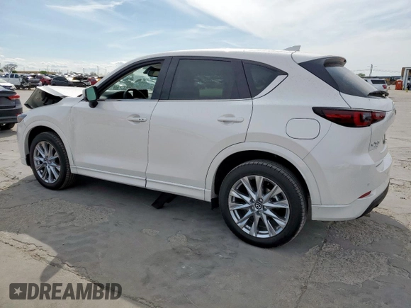 2025 Mazda CX-5 2.5 S Premium Plus Package with VIN JM3KFBEM6S0544933, listed as a Copart auction lot 50345565 with 506 mi miles and Salvage Title. Bid and sale history available at carsss.com. Image 2.