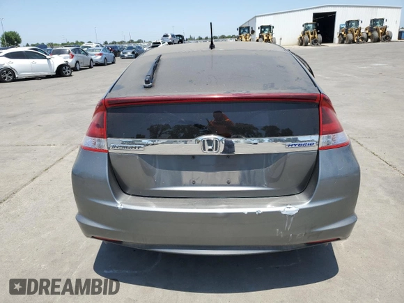 2012 Honda Insight with VIN JHMZE2H30CS003488, listed as a Copart auction lot 59016385 with Not provided miles and Salvage title. Bid and sale history available at DreamBid. Image 6.