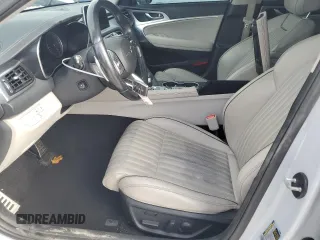 2019 Genesis G70 Advanced with VIN KMTG74LE1KU017153, listed as a Copart auction lot 86956504 with 73,257 mi miles and Salvage Title. Bid and sale history available at DreamBid. Image 7.