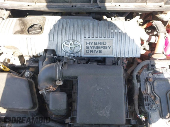 2011 Toyota Prius I with VIN JTDKN3DU5B0249082, listed as a IAAI auction lot 41975588 with 265,207 mi miles. Bid and sale history available at carsss.com. Image 6.