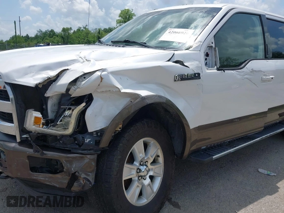 2015 Ford F-150 XLT with VIN 1FTEW1EF6FKD32660, listed as a IAAI auction lot 42066926 with 189,351 mi miles. Bid and sale history available at carsss.com. Image 6.