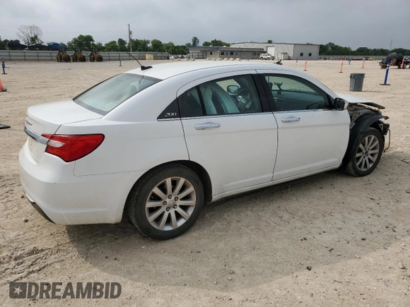 2013 Chrysler 200 Limited with VIN 1C3CCBCG9DN525905, listed as a Copart auction lot 54443675 with 210,991 mi miles and Salvage Title. Bid and sale history available at DreamBid. Image 3.