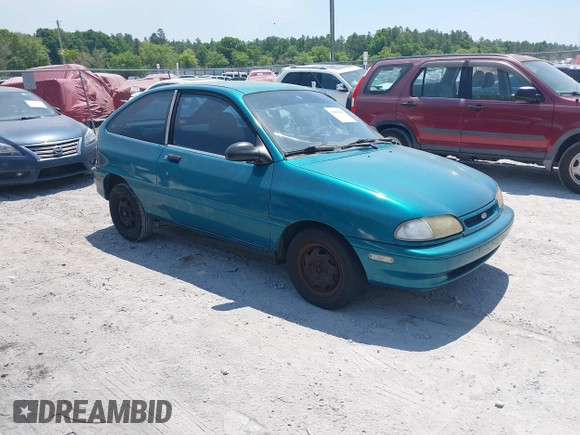 1995 Ford Aspire with VIN KNJLT05H3S6102568, listed as a IAAI auction lot 42062381 with 178,561 mi miles and . Bid and sale history available at DreamBid. Image 1.