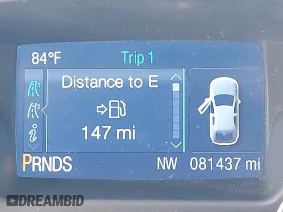 2015 Ford Escape SE with VIN 1FMCU0G78FUC43685, listed as a IAAI auction lot 42189242 with 81,437 mi miles. Bid and sale history available at carsss.com. Image 16.