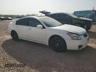 2008 Nissan Maxima 3.5 SL with VIN 1N4BA41E38C806860, listed as a Copart auction lot 47228235 with 140,832 mi miles and Salvage Title. Bid and sale history available at carsss.com. Image 4.