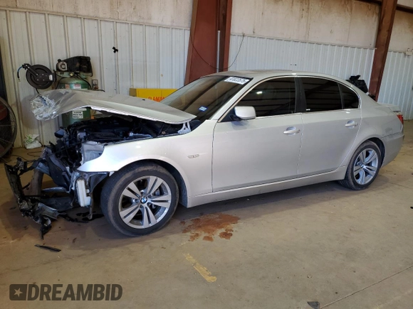 2009 BMW 5 Series 528i with VIN WBANU53579C118800, listed as a Copart auction lot 41823575 with Not Provided miles and Salvage Title. Bid and sale history available at carsss.com. Image 1.