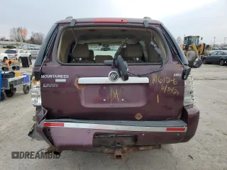 2007 Mercury Mountaineer Premier with VIN 4M2EU48E37UJ04416, listed as a Copart auction lot 85768094 with 205,003 mi miles and Salvage Title. Bid and sale history available at carsss.com. Image 6.