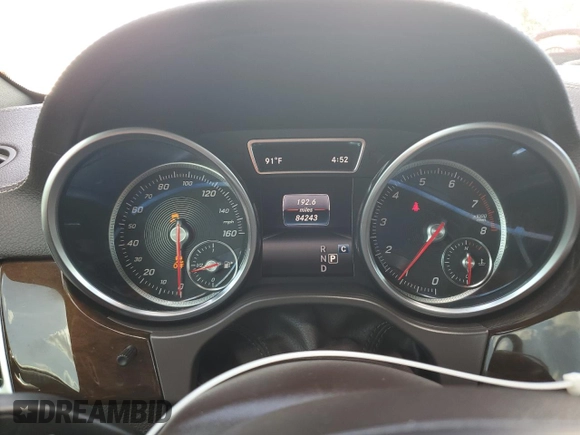 2019 Mercedes-Benz GLS 450 with VIN 4JGDF6EE5KB224357, listed as a Copart auction lot 56689304 with 84,243 mi miles and Salvage Title. Bid and sale history available at DreamBid. Image 9.