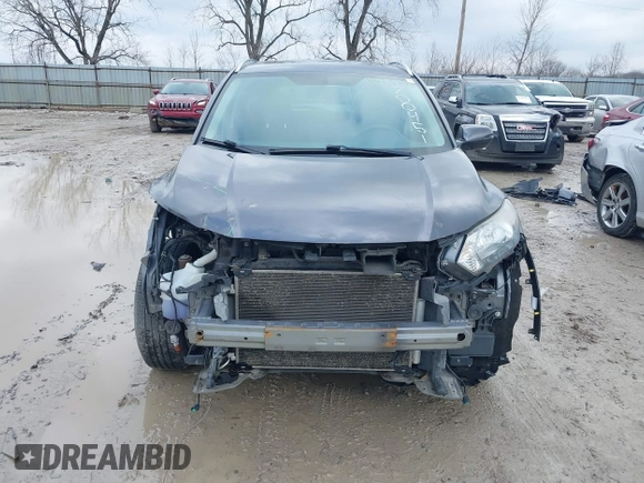2016 Honda HR-V EX-L w/Navi with VIN 3CZRU6H71GM700451, listed as a IAAI auction lot 41675235 with 199,313 mi miles. Bid and sale history available at carsss.com. Image 13.
