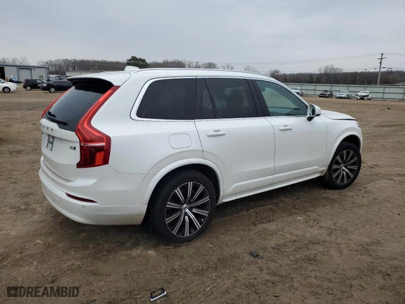 2023 Volvo XC90 Core with VIN YV4L12PVXP1941917, listed as a Copart auction lot 88894755 with 23,519 mi miles and Salvage Title. Bid and sale history available at carsss.com. Image 3.