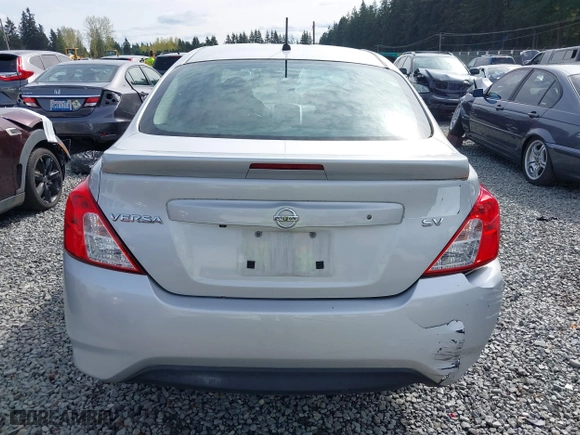 2019 Nissan Versa Sedan SV with VIN 3N1CN7AP2KL868125, listed as a IAAI auction lot 41966806 with 73,481 mi miles. Bid and sale history available at carsss.com. Image 16.