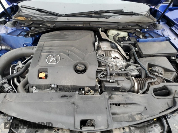 2023 Acura TLX Type S w/Performance Tire with VIN 19UUB7F99PA001485, listed as a Copart auction lot 43048695 with 31,953 mi miles and Salvage Title. Bid and sale history available at carsss.com. Image 11.