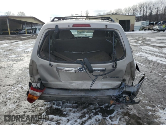 2001 Mazda Tribute LX with VIN 4F2CU081X1KM70119, listed as a Copart auction lot 89311935 with 176,851 mi miles and Salvage Title. Bid and sale history available at DreamBid. Image 6.