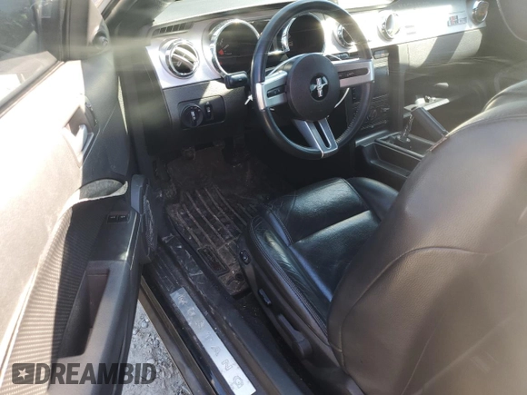 2009 Ford Mustang with VIN 1ZVHT80N295107200, listed as a Copart auction lot 53107595 with 102,704 mi miles and Salvage Title. Bid and sale history available at carsss.com. Image 8.