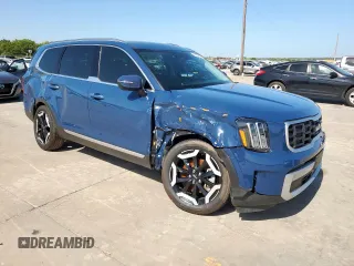 2024 Kia Telluride S with VIN 5XYP6DGC7RG492778, listed as a Copart auction lot 65922665 with 35,655 mi miles and Salvage title. Bid and sale history available at DreamBid. Image 4.