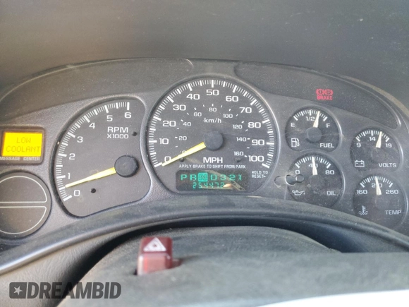 2000 GMC Sierra 1500 SL with VIN 1GTEC14V3YE900284, listed as a Copart auction lot 87844315 with 254,472 mi miles and Salvage Title. Bid and sale history available at DreamBid. Image 9.