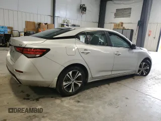 2020 Nissan Sentra SV with VIN 3N1AB8CV5LY236046, listed as a Copart auction lot 50626435 with 63,558 mi miles and Salvage Title. Bid and sale history available at carsss.com. Image 3.