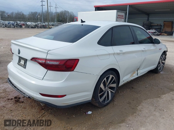 2021 Volkswagen Jetta GLI S with VIN 3VW6T7BU9MM021181, listed as a IAAI auction lot 41587180 with 49,058 mi miles and . Bid and sale history available at DreamBid. Image 4.