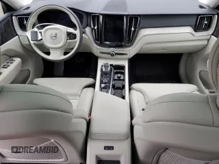 2023 Volvo XC60 Recharge Plug-In Hybrid Ultimate Dark Theme with VIN YV4H60DX0P1375509, listed as a Copart auction lot 46879715 with 0 mi miles and Salvage Title. Bid and sale history available at carsss.com. Image 8.