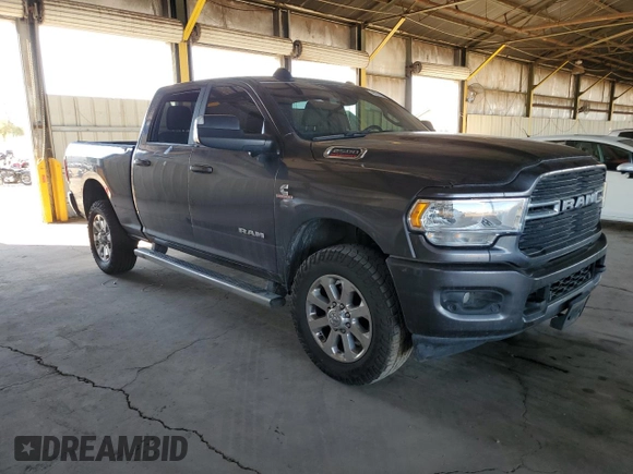 2021 Ram 2500 Big Horn with VIN 3C6UR5DL9MG558477, listed as a Copart auction lot 46932015 with 118,682 mi miles and Salvage Title. Bid and sale history available at carsss.com. Image 4.