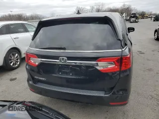 2020 Honda Odyssey EX-L with VIN 5FNRL6H73LB027654, listed as a Copart auction lot 47533955 with Not Provided miles and Salvage Title. Bid and sale history available at carsss.com. Image 6.