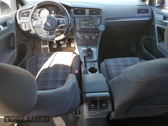 2016 Volkswagen Golf GTI SE with VIN 3VW5T7AU3GM050211, listed as a Copart auction lot 41888535 with 52,784 mi miles and Salvage Title. Bid and sale history available at carsss.com. Image 8.