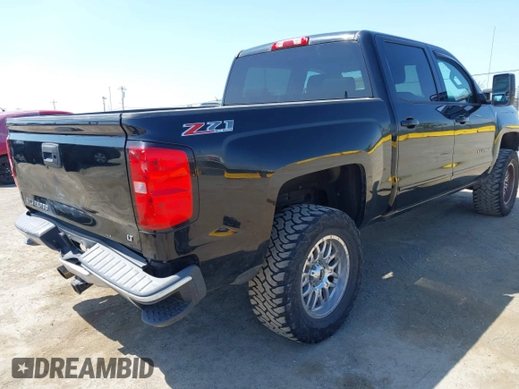 2015 Chevrolet Silverado 1500 LT with VIN 3GCUKRECXFG370962, listed as a IAAI auction lot 42141566 with 92,292 mi miles and . Bid and sale history available at DreamBid. Image 4.