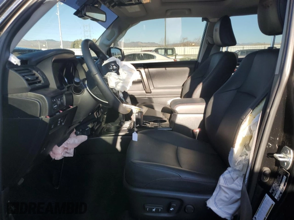 2023 Toyota 4Runner TRD Pro with VIN JTELU5JR1P6153579, listed as a Copart auction lot 47259205 with 10,862 mi miles and Salvage title. Bid and sale history available at DreamBid. Image 7.