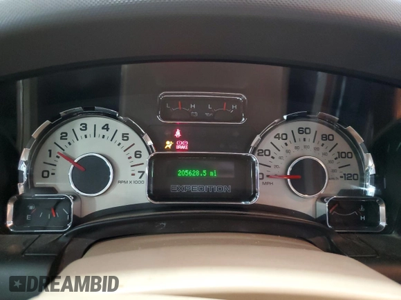 2008 Ford Expedition EL Eddie Bauer with VIN 1FMFK18538LA13924, listed as a Copart auction lot 78886484 with 205,628 mi miles and Salvage Title. Bid and sale history available at carsss.com. Image 9.