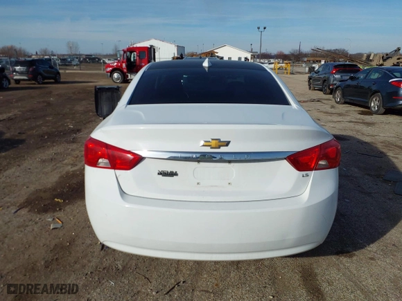 2016 Chevrolet Impala LS with VIN 2G11X5SAXG9196931, listed as a IAAI auction lot 41486662 with 171,225 mi miles. Bid and sale history available at carsss.com. Image 16.