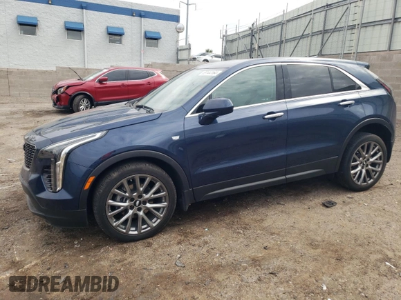 2021 Cadillac XT4 AWD Luxury with VIN 1GYFZBR41MF003522, listed as a Copart auction lot 69144164 with 17,953 mi miles and Salvage Title. Bid and sale history available at carsss.com. Image 1.