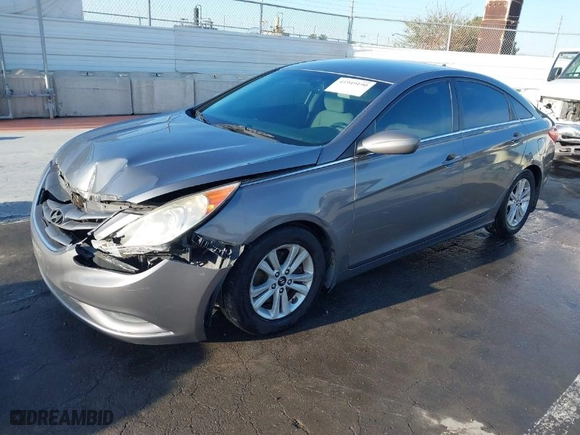 2011 Hyundai Sonata GLS PZEV with VIN 5NPEB4AC4BH175180, listed as a IAAI auction lot 41949190 with 144,002 mi miles. Bid and sale history available at carsss.com. Image 2.