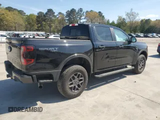 2024 Ford Ranger XLT with VIN 1FTER4HH7RLE02106, listed as a Copart auction lot 50977165 with 3,555 mi miles and Salvage title. Bid and sale history available at DreamBid. Image 3.