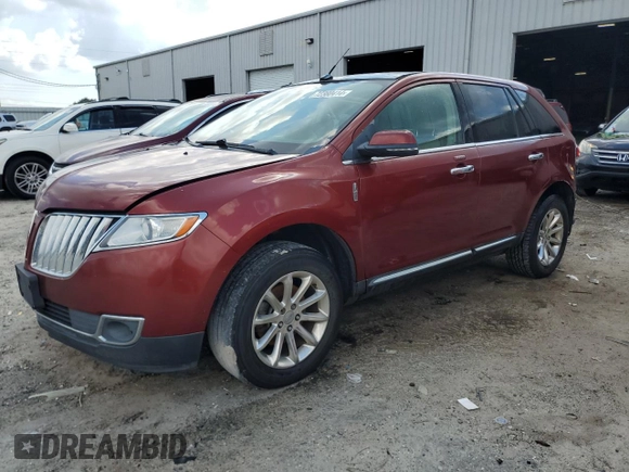 2014 Lincoln MKX with VIN 2LMDJ8JK1EBL15988, listed as a Copart auction lot 72380414 with 193,460 mi miles and Salvage Title. Bid and sale history available at DreamBid. Image 1.