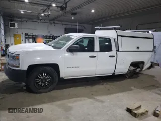 2016 Chevrolet Silverado 1500 Work Truck with VIN 1GCVKNEC7GZ392562, listed as a Copart auction lot 88722735 with 187,421 mi miles and Salvage Title. Bid and sale history available at carsss.com. Image 1.