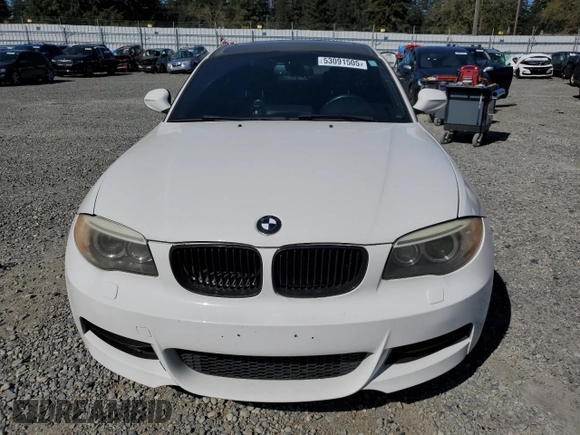 2012 BMW 1 Series 135i with VIN WBAUC9C50CVM12704, listed as a Copart auction lot 53091505 with 81,052 mi miles and Salvage title. Bid and sale history available at DreamBid. Image 5.