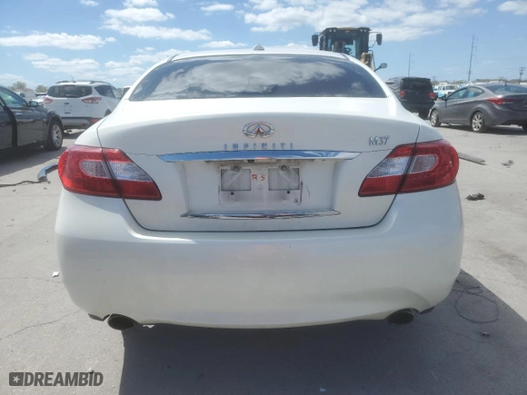 2012 Infiniti M37 with VIN JN1BY1AP2CM330516, listed as a Copart auction lot 48771715 with 172,967 mi miles and Salvage Title. Bid and sale history available at carsss.com. Image 6.