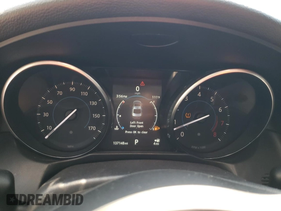 2016 Jaguar XF 35t Prestige with VIN SAJBE4BV9GCY07850, listed as a Copart auction lot 65637874 with 137,148 mi miles and Salvage Title. Bid and sale history available at carsss.com. Image 9.