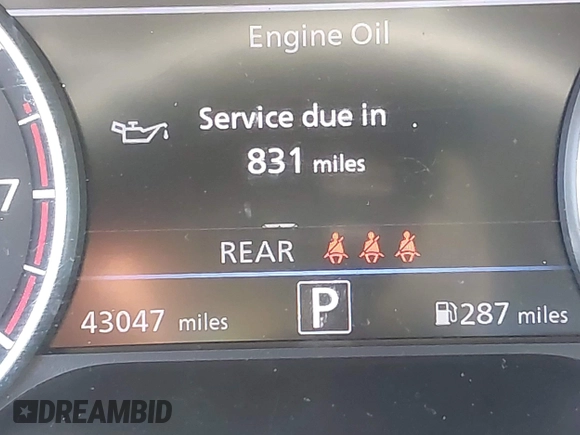 2023 Nissan Sentra SV with VIN 3N1AB8CV4PY249960, listed as a IAAI auction lot 42228572 with 43,047 mi miles and . Bid and sale history available at DreamBid. Image 15.