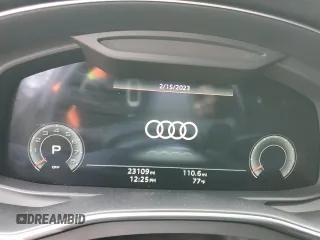 2021 Audi A6 Premium Plus with VIN WAUE8AF27MN011032, listed as a Copart auction lot 41499313 with 23,109 mi miles. Bid and sale history available at carsss.com. Image 9.