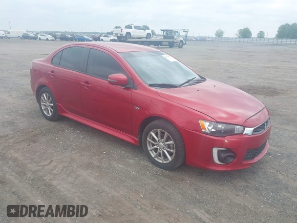2016 Mitsubishi Lancer ES with VIN JA32U2FU8GU011459, listed as a IAAI auction lot 42277072 with 93,408 mi miles and . Bid and sale history available at DreamBid. Image 1.