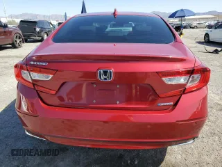 2022 Honda Accord EX-L with VIN 1HGCV3F54NA014957, listed as a Copart auction lot 58628265 with 138,852 mi miles and Salvage title. Bid and sale history available at DreamBid. Image 6.