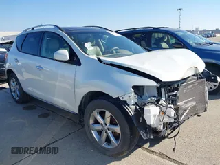2010 Nissan Murano SL with VIN JN8AZ1MW5AW127604, listed as a IAAI auction lot 40424207 with 144,968 mi miles. Bid and sale history available at carsss.com. Image 1.