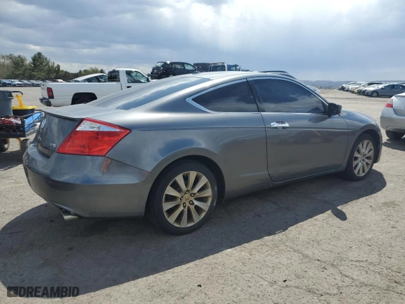 2010 Honda Accord Cpe EX-L with VIN 1HGCS2B88AA003974, listed as a Copart auction lot 53182565 with 185,642 mi miles and Clean Title. Bid and sale history available at carsss.com. Image 3.