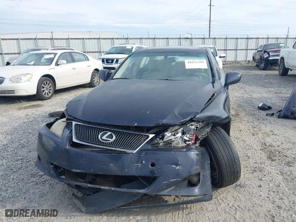2008 Lexus IS 350 with VIN JTHBE262782013857, listed as a IAAI auction lot 40435369 with NaN miles. Bid and sale history available at carsss.com. Image 12.