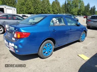 2009 Toyota Corolla with VIN JTDBL40E199025372, listed as a Copart auction lot 55304535 with 90,908 mi miles and Clean Title. Bid and sale history available at carsss.com. Image 3.